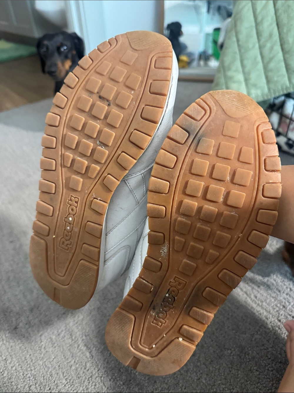 Retro Rebook Sneakers size 9 - Picture 3 of 4